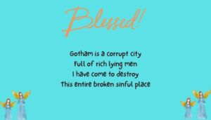 Bane Quotes on Gotham and Justice