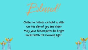 Beautiful Blessings of Anniversary for Close Friends