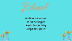 Daily Guidance Through Angel Blessings