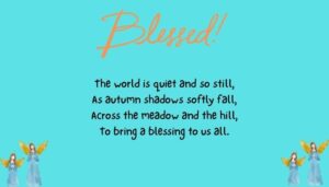 Finding Peace in November Blessings