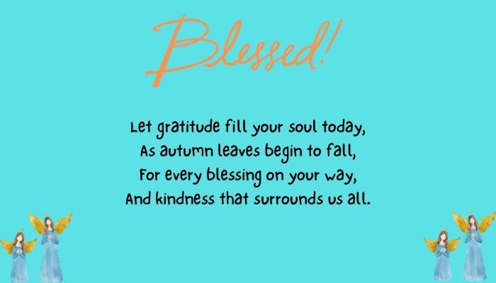 November Blessings for a Grateful Heart