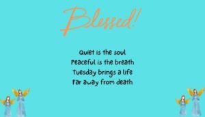 Peaceful Tuesday Blessings To Calm Your Mind