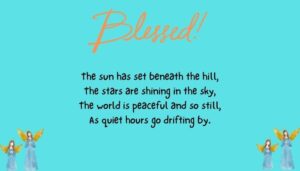 Quiet Night November Blessings for Restful Sleep