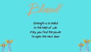 Strong May Blessings for Difficult Times