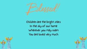 Sweet Birthday Blessings For Little Ones