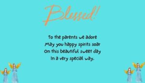 Warm Wishes and Blessings of Anniversary for Parents
