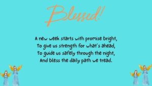 Weekly November Blessings for Hope and Strength